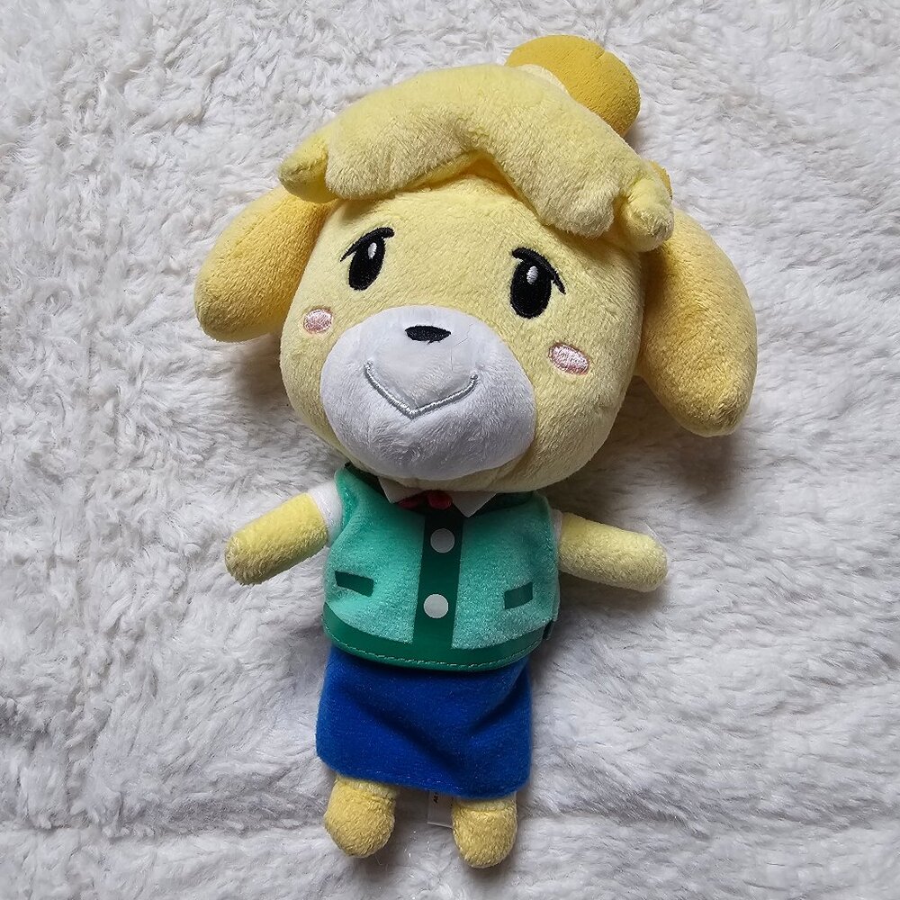 2015 Nintendo Animal Crossing New Leaf Isabelle Sanei Japan Plush Stuffed Animal